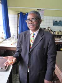 Professor Jean-Marie Kabongo, head of pathology in the Department of Anatomy and Pathology at the University of Kinshasa.